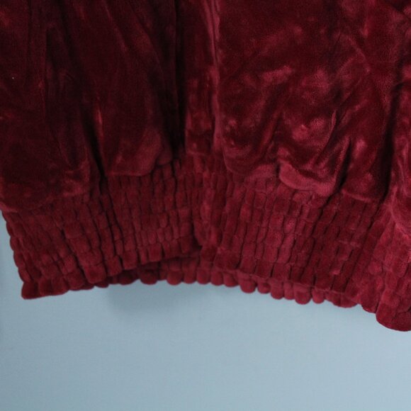 Jessica Simpson Size 5/6 Crushed Velour Top - Picture 2 of 2